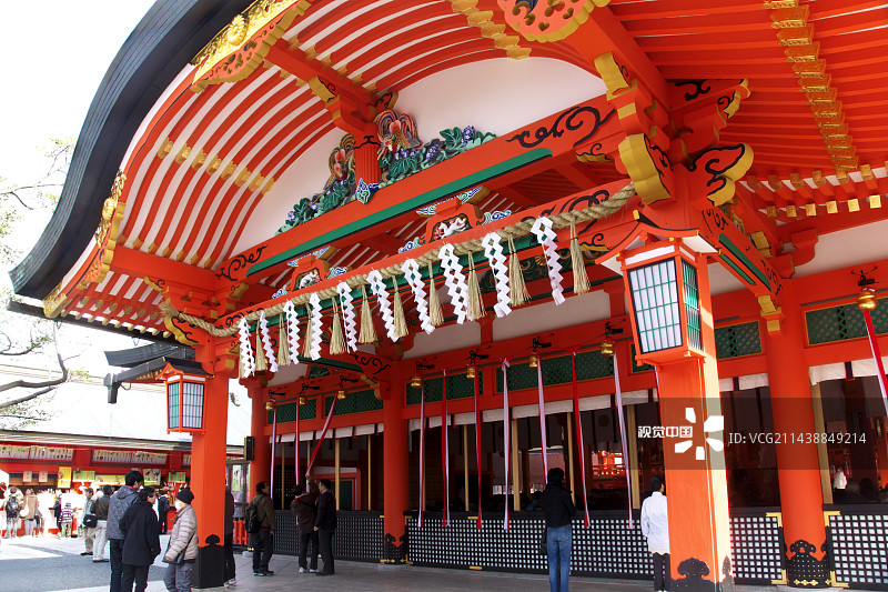 伏见稻荷大社主神社，京都市伏见区图片素材