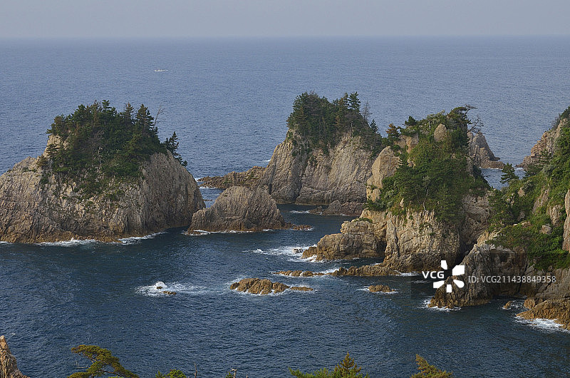 鸟取县岩美町富浦海岸图片素材
