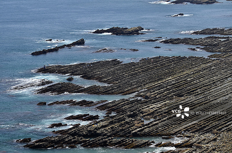 日南海岸景观，内海，宫崎市，宫崎县图片素材