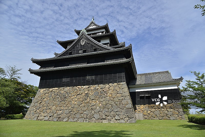 岛根县松江市殿町松江城图片素材