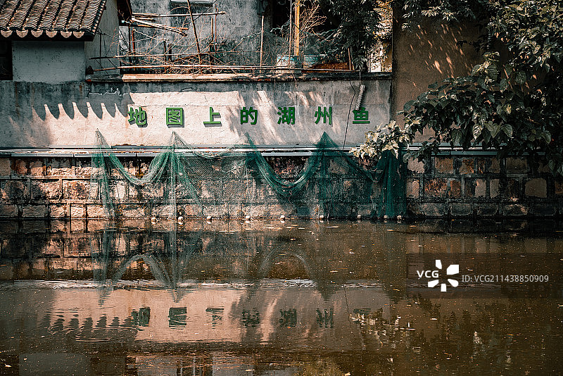 荻港古镇图片素材