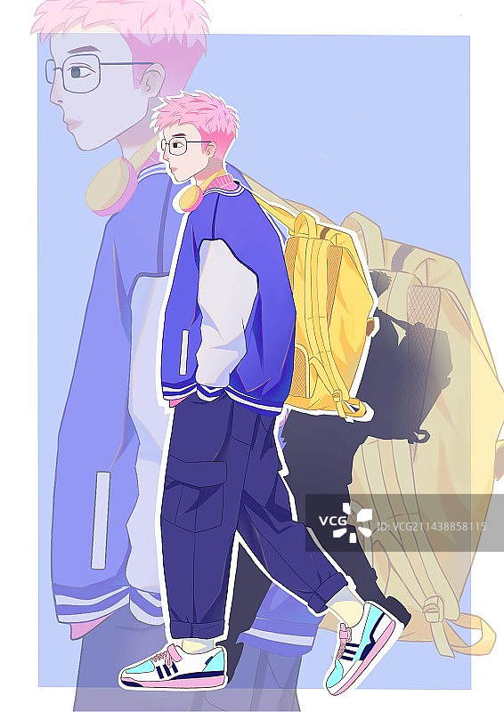 男高中生图片素材