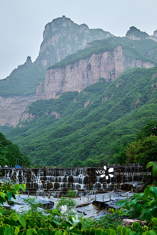 八里沟山水图片素材