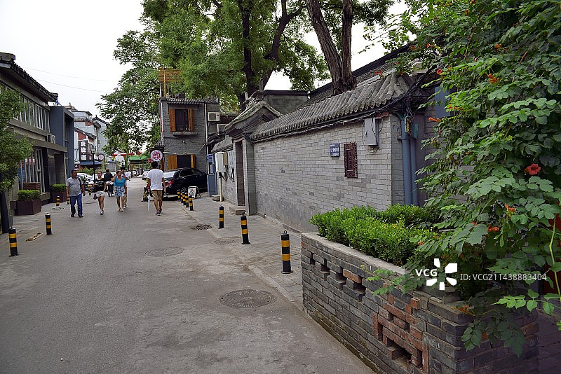 北京南锣鼓巷图片素材