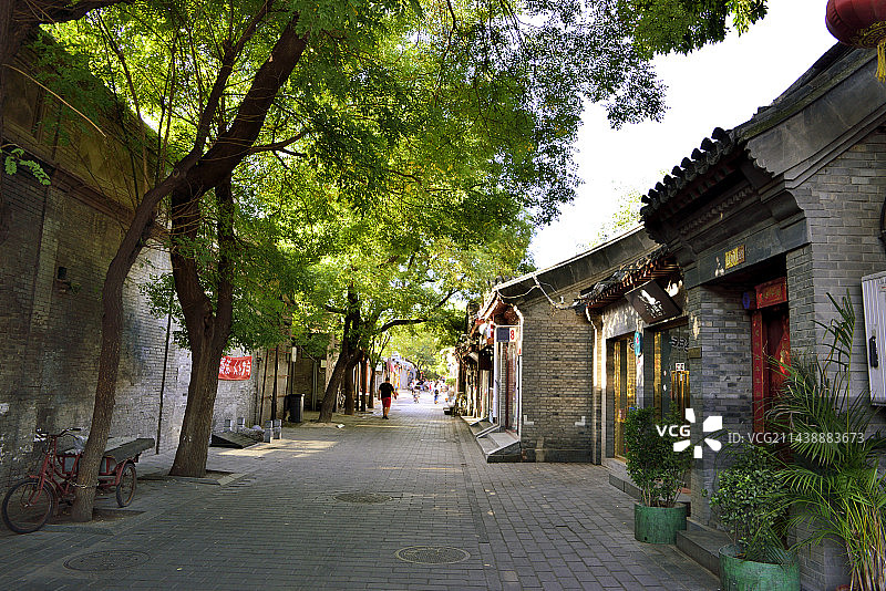 北京南锣鼓巷图片素材