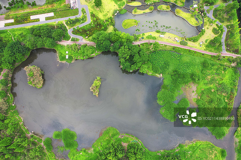 鲁家滩航拍图片素材