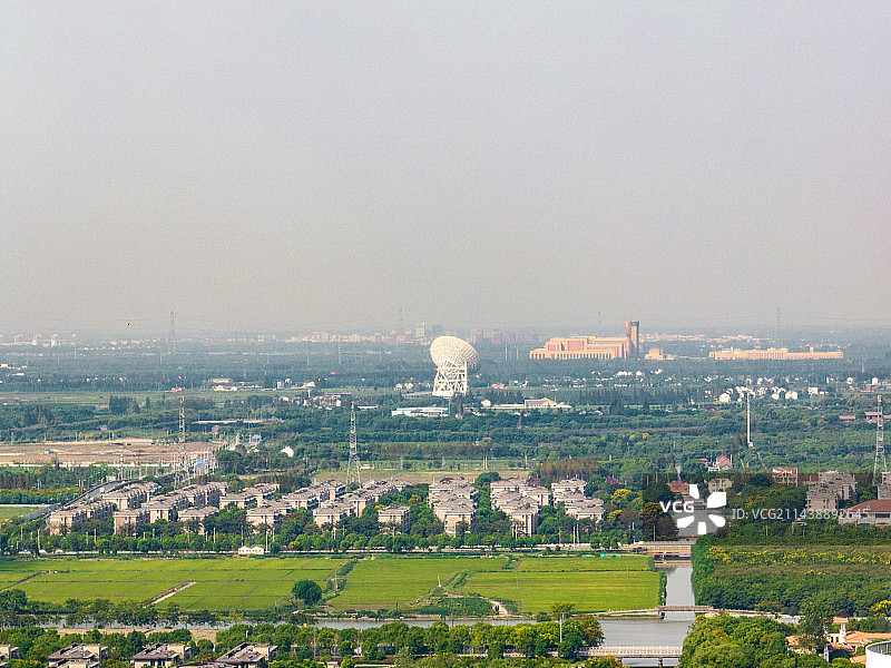 航拍上海佘山国家森林公园图片素材