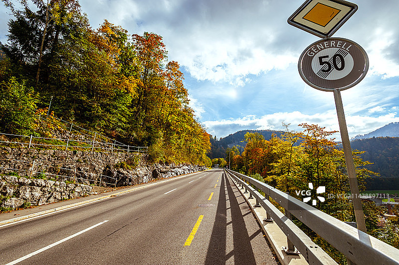 欧洲公路图片素材