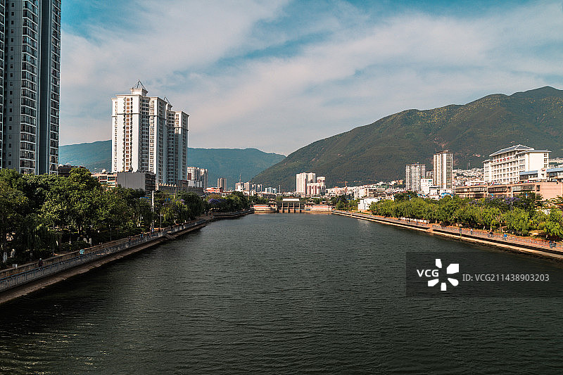 大理西洱河图片素材