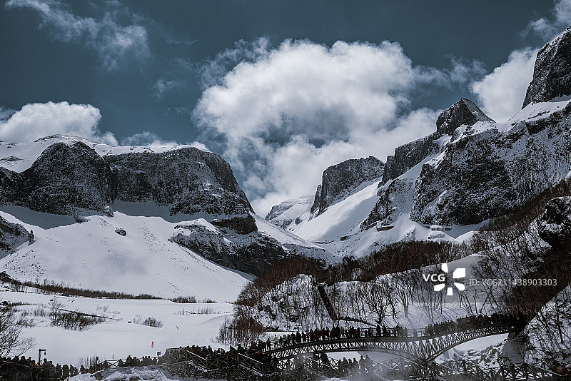 安图长白山池北木屋生态度假村图片素材