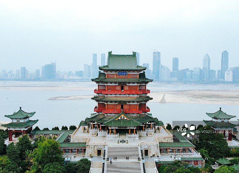 航拍视角下的图片素材