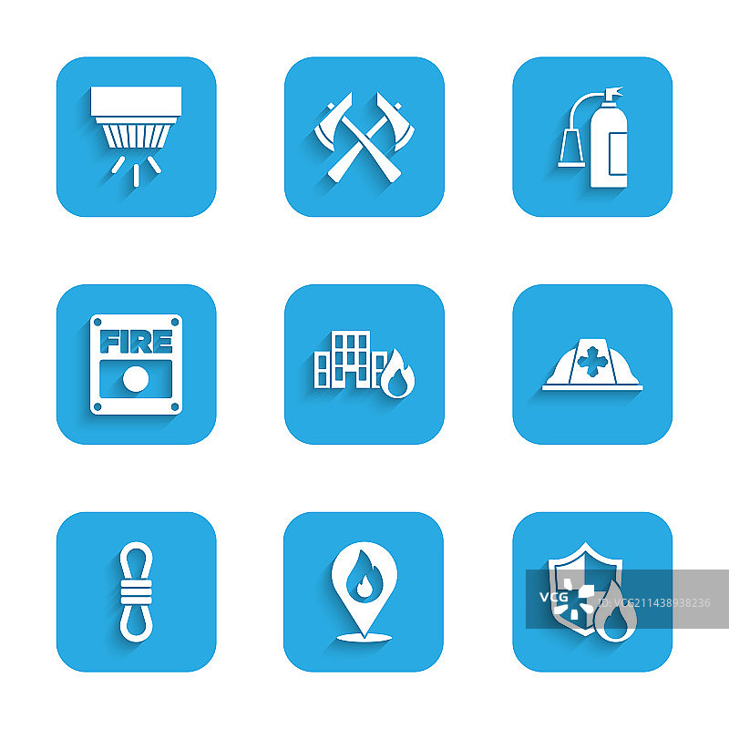 燃烧建筑物位置发生火灾图片素材