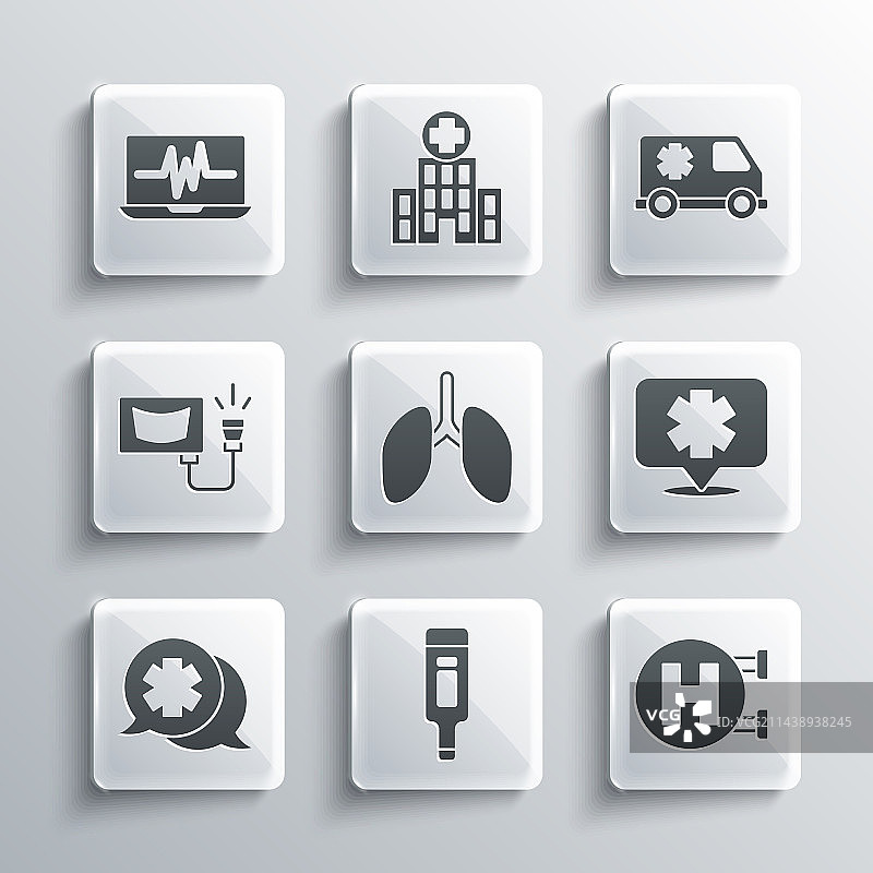 医院标牌数字温度计图片素材