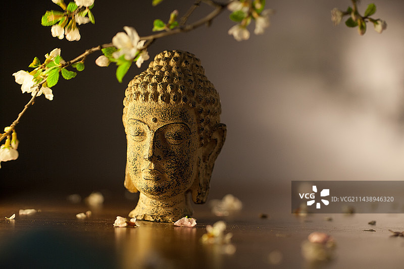 中国传统文化静物佛像图片素材