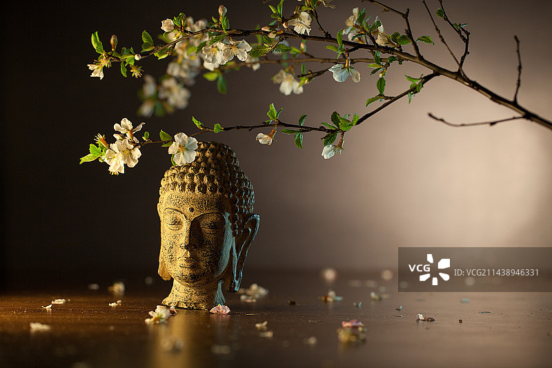 中国传统文化静物佛像图片素材