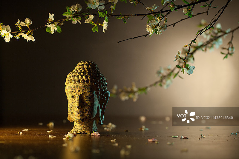 中国传统文化静物佛像图片素材