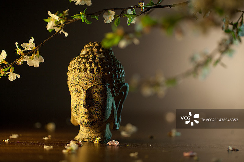 中国传统文化静物佛像图片素材