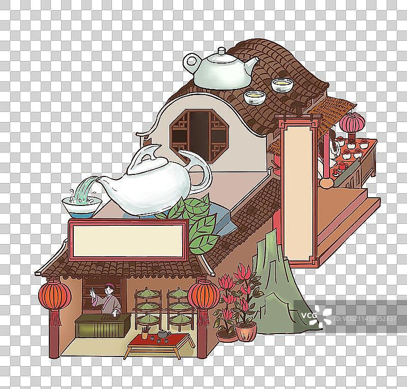 茶叶店1图片素材