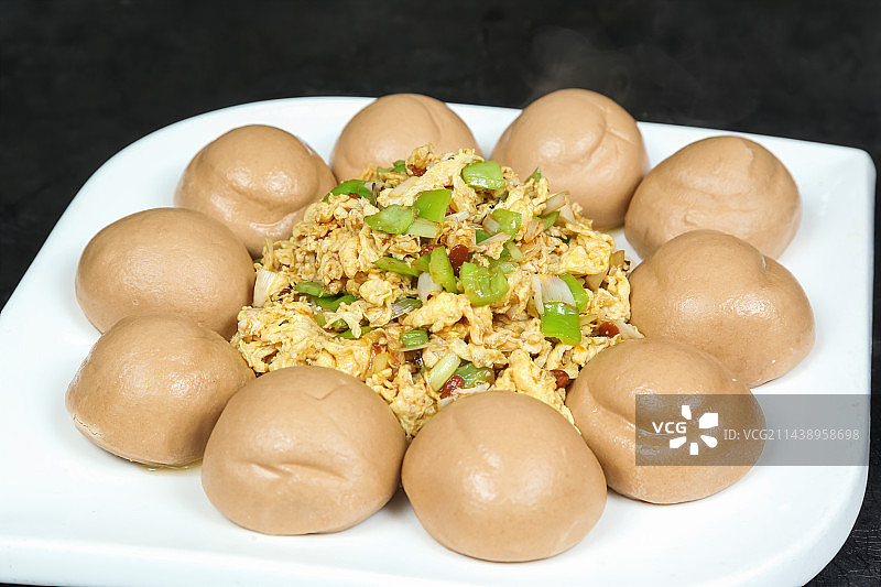 中餐美食-大酱炒鸡蛋图片素材