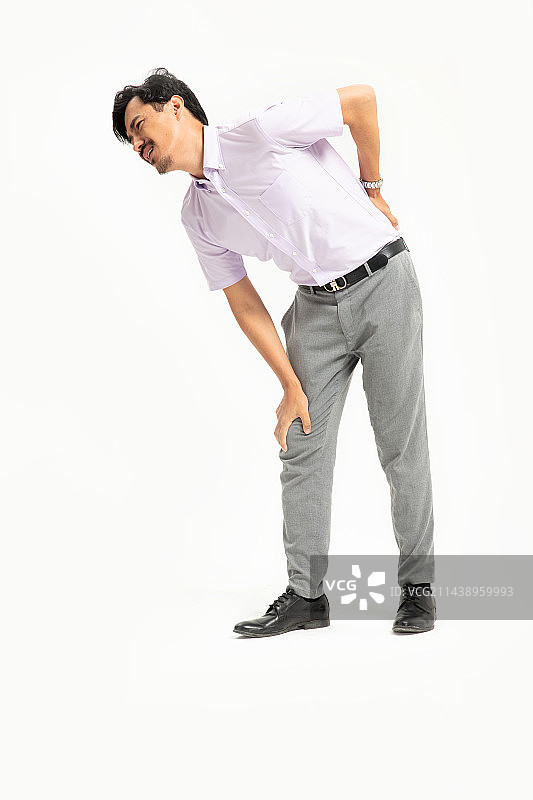 痛苦的中年男人图片素材