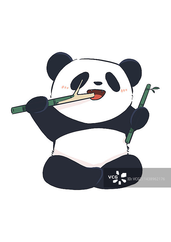 可爱大熊猫图片素材