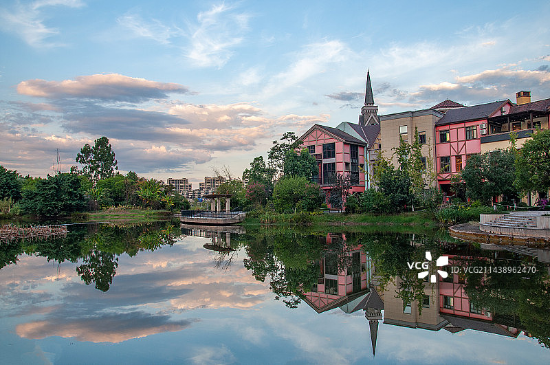 重庆圣马丁教堂建筑图片素材