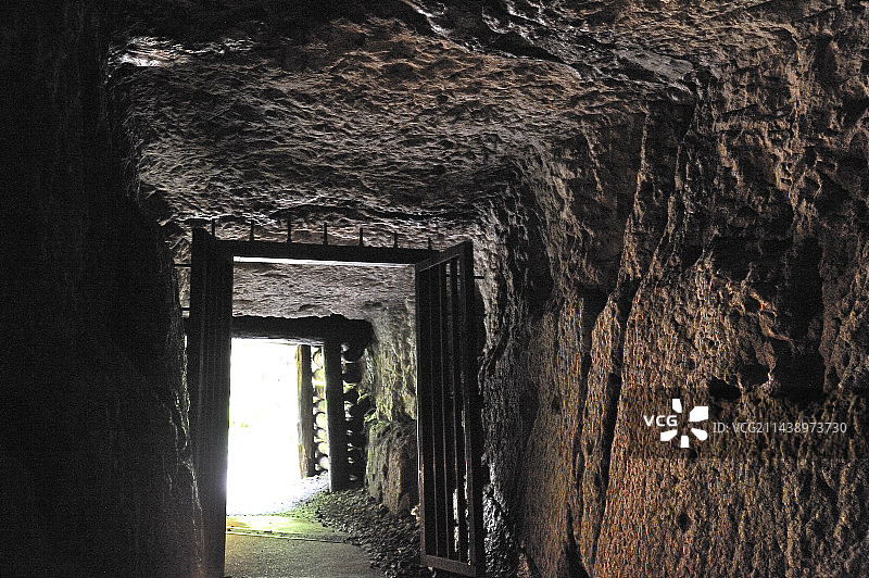岛根县大田市大森町龙源寺间步隧道图片素材
