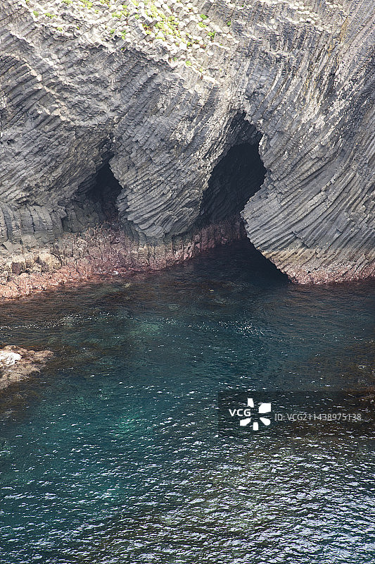 日本佐贺县唐津市七釜图片素材