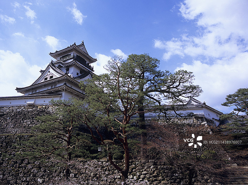 高知县高知市高知城图片素材