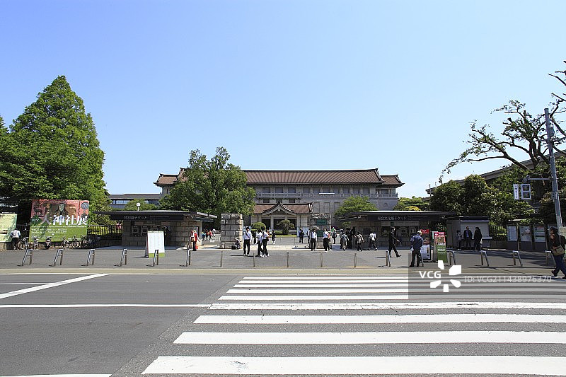 东京国立博物馆，东京台东区图片素材