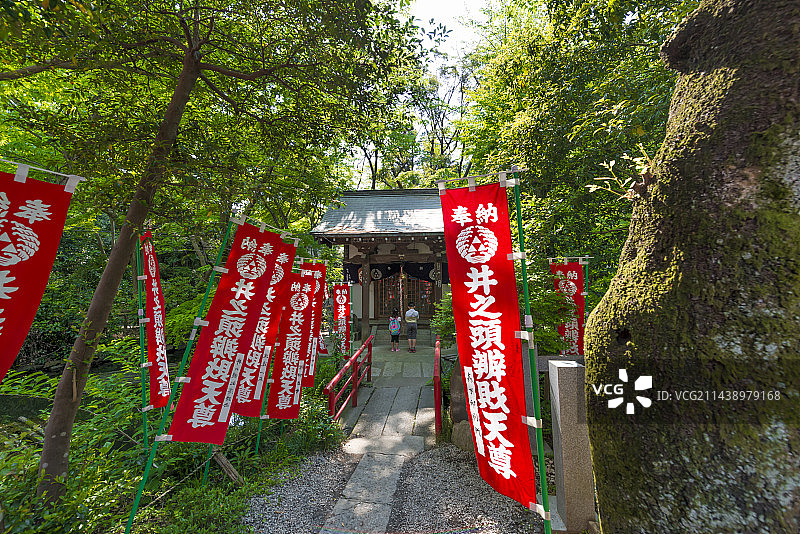 日本东京井之头弁财天图片素材