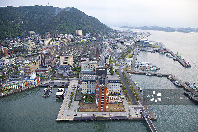 福冈县北九州市门司港复古区图片素材