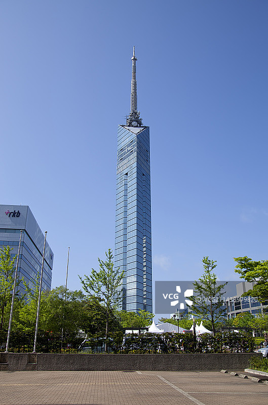 福冈塔，佐原区，福冈县福冈市图片素材