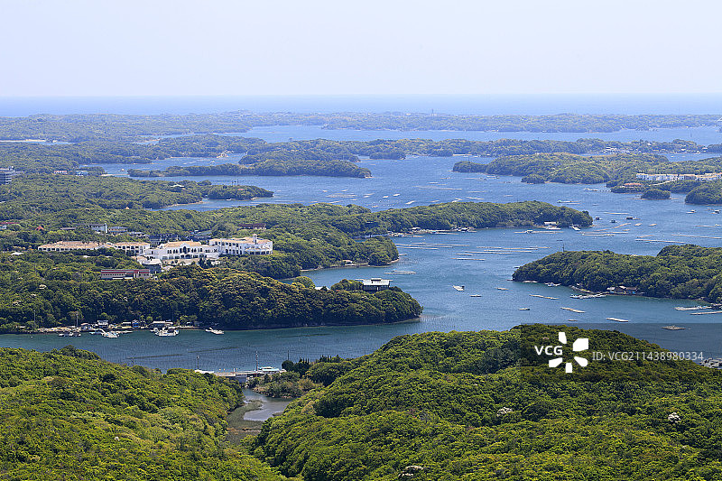 英虞湾，志摩半岛，三重县图片素材