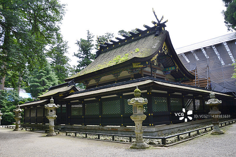 香取神宫主殿，千叶县香取市图片素材