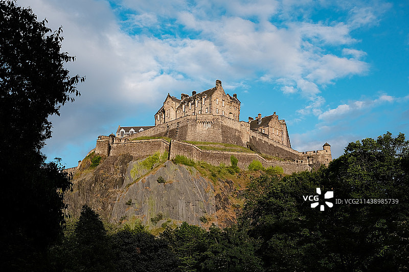 爱丁堡城堡图片素材