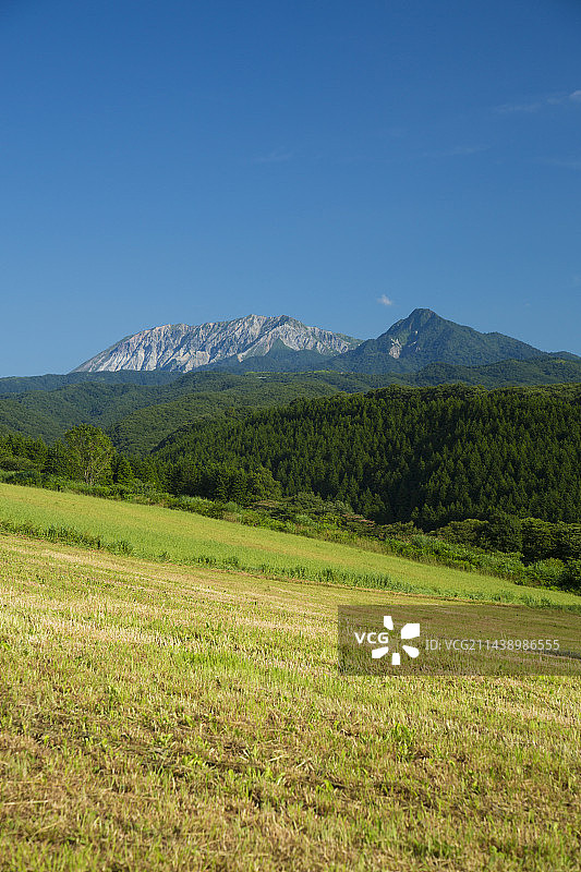 日本冈山县真庭市蒜山高原图片素材
