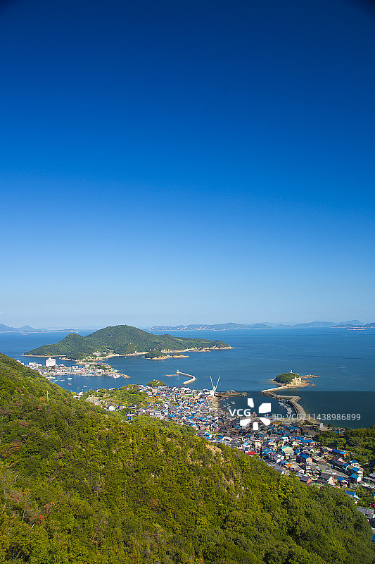 日本广岛县福山市鞆之浦图片素材
