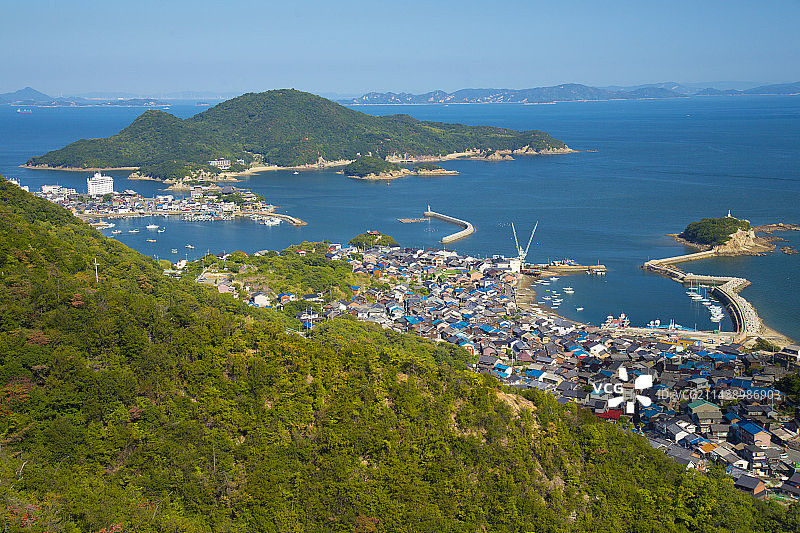 日本广岛县福山市鞆之浦图片素材