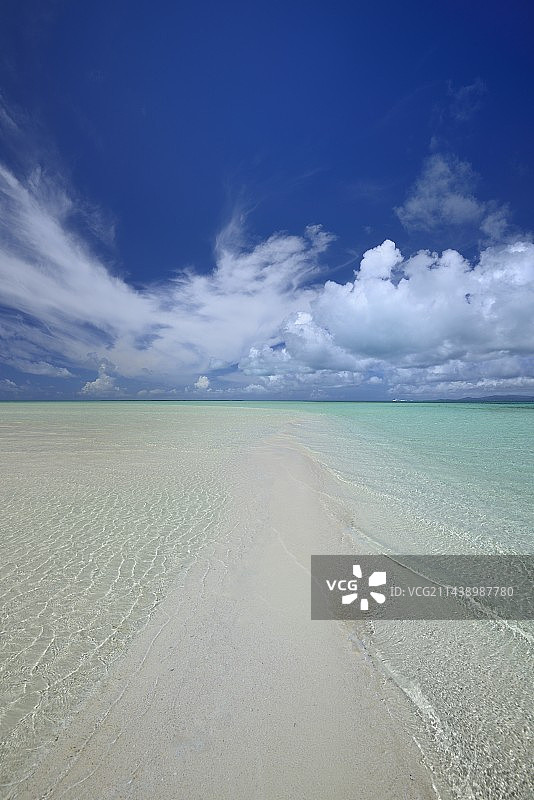 竹富岛的近藤海滩图片素材