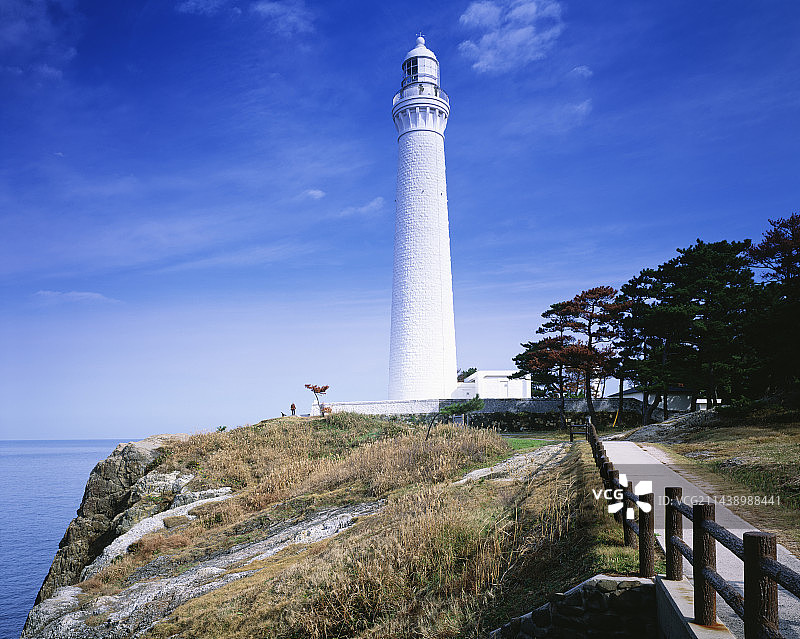 岛根县日御碕灯塔图片素材