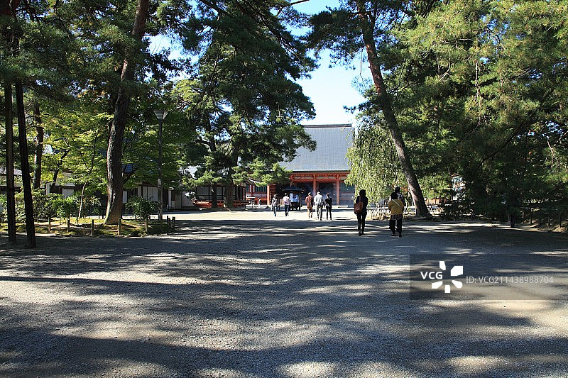 日本岩手县平泉町毛越寺图片素材