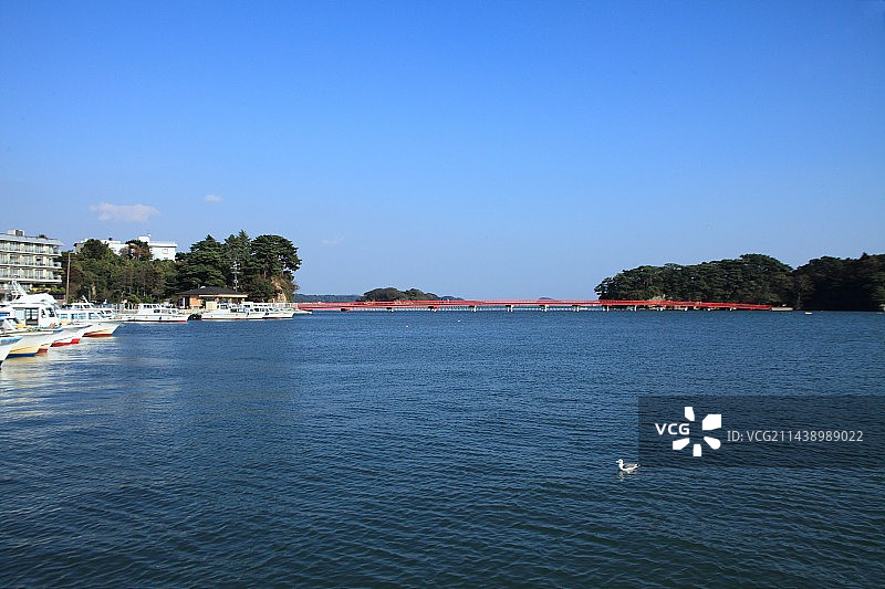 宫城县松岛湾图片素材