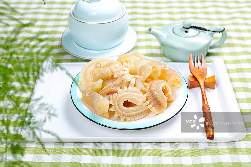 火锅涮菜美味食材牛鞭花图片素材