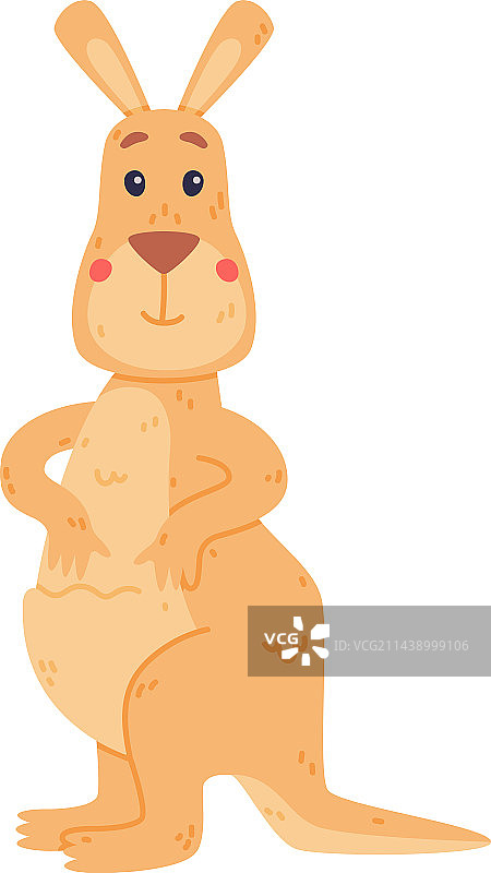 站立的袋鼠图片素材