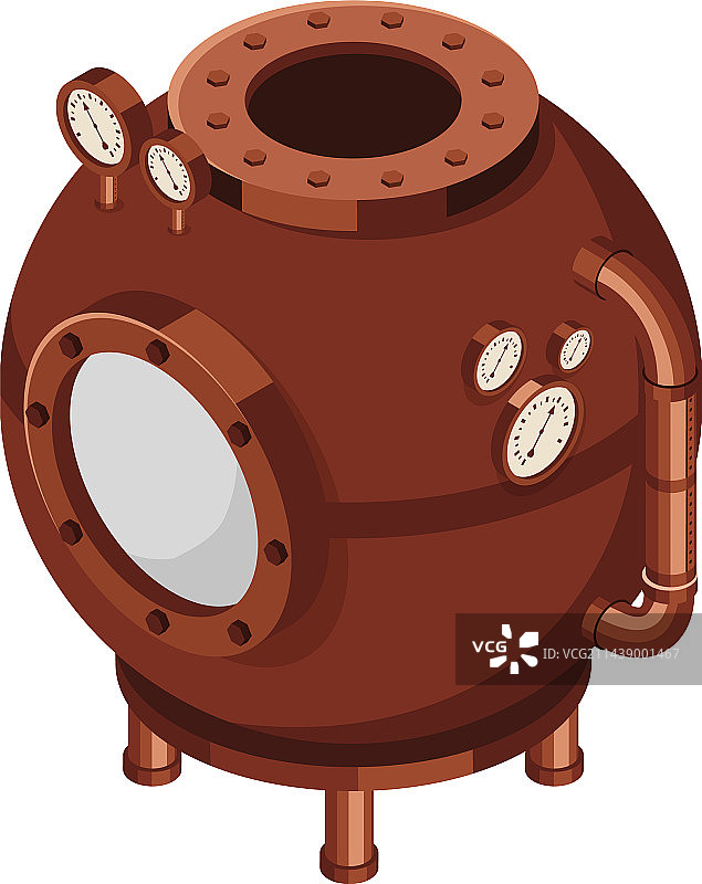 蒸汽朋克机器图标图片素材