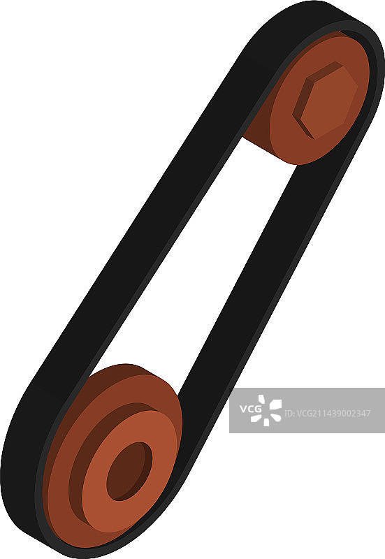 皮带传动图标图片素材