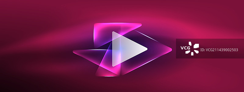 霓虹灯黑客几何背景虚拟图片素材