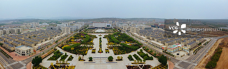 朝阳县 地标 人民广场 寻龙岛 龙文路 航拍图片素材