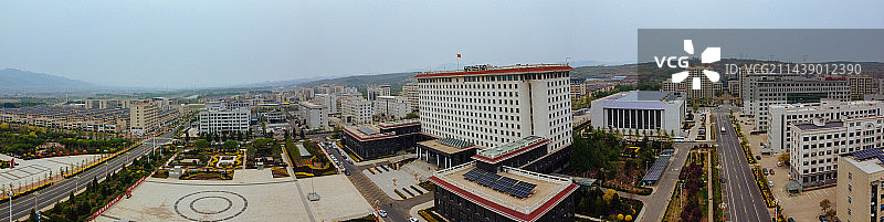 朝阳县 地标 人民广场 寻龙岛 龙文路 航拍图片素材